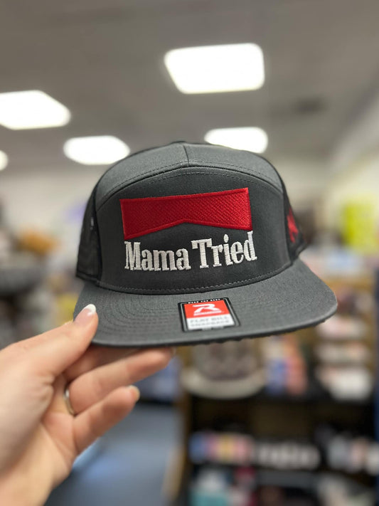 Mama Tried Cowboy Killer Hat, 168 Grey/Black