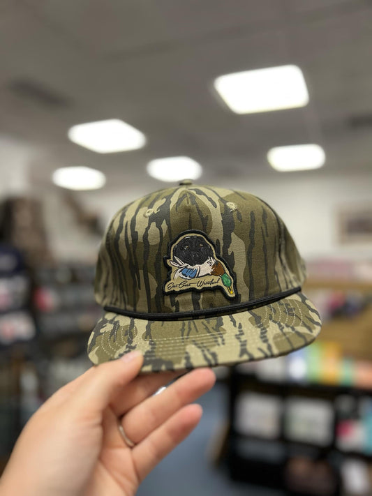 ECW, Black Lab Rope Snapback, Bottomland