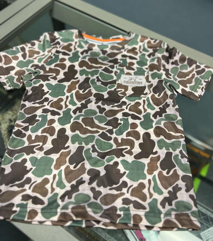 Youth Dri-Fit Pocket Camo Short Sleeve