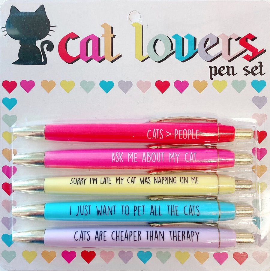 Cat Lovers Pen Set