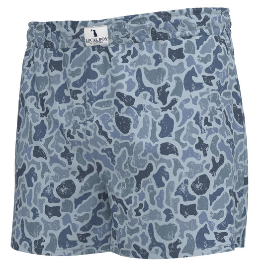 Boxer Shorts, Distressed LCF Cobalt