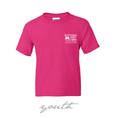 Youth Tied and True Short Sleeve, Pink