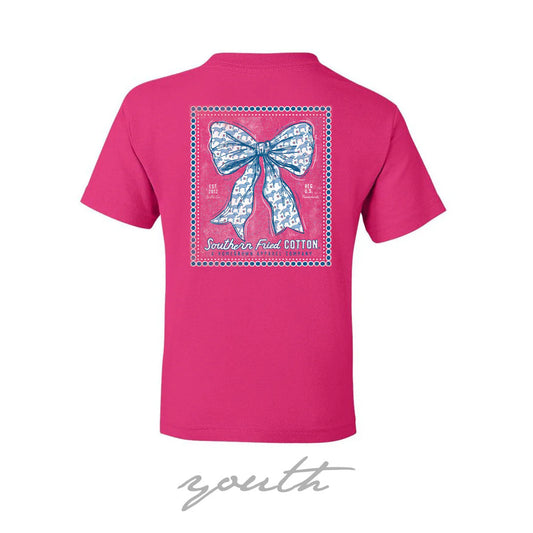 Youth Tied and True Short Sleeve, Pink