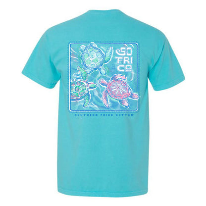 Saltwater Society Short Sleeve, Lagoon