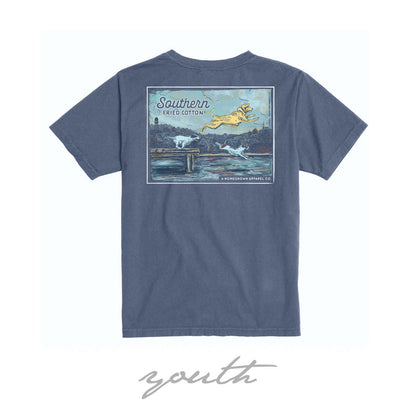 Youth Make a Splash Short Sleeve, Saltwater