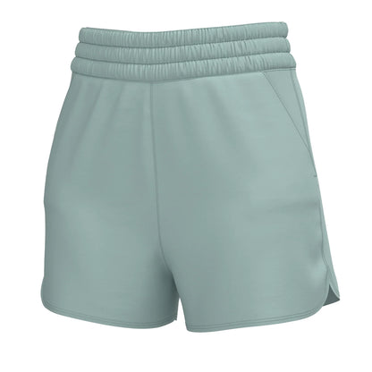 Women's High Waisted Volley Shorts, Jade
