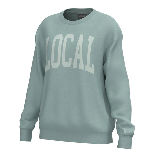 Local Girl LG Crescent Crew, Jade