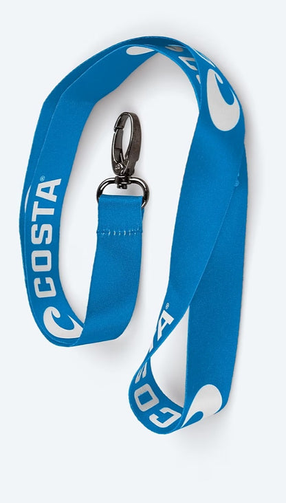 Lanyard Keychain, Blue