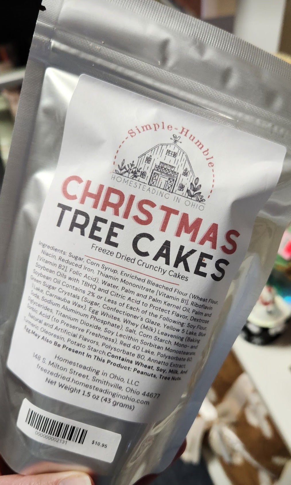 Freeze Dried Tree Cakes