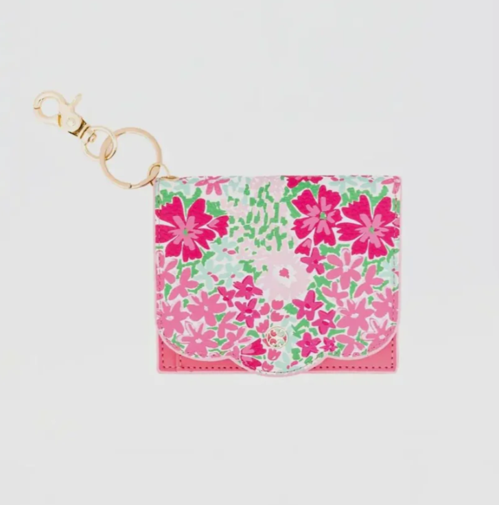 Scalloped Wallet, Petal Perfect