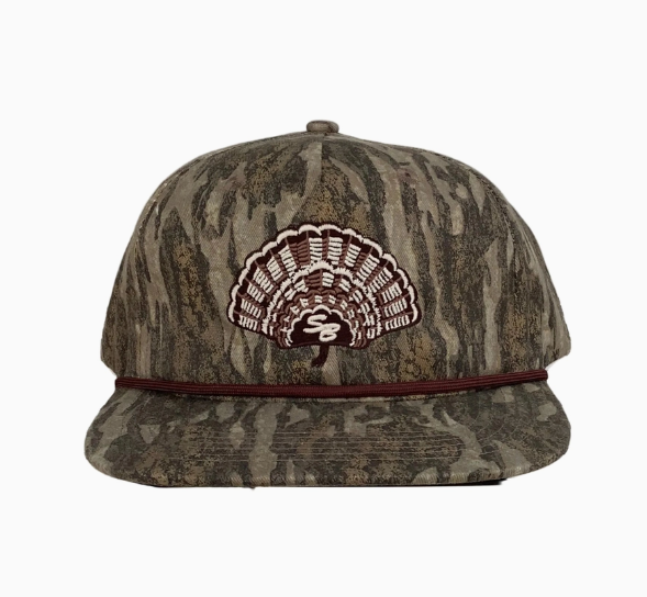 SB Turkey Fan Rope Hat, New Bottomland
