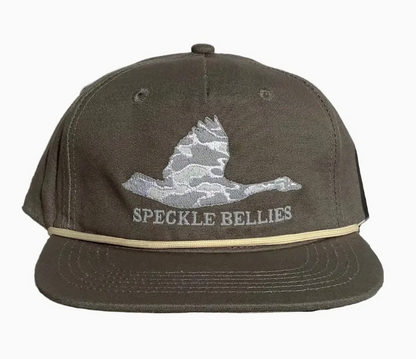 SB Duck Camo Goose Ghost Rope Hat, Grey