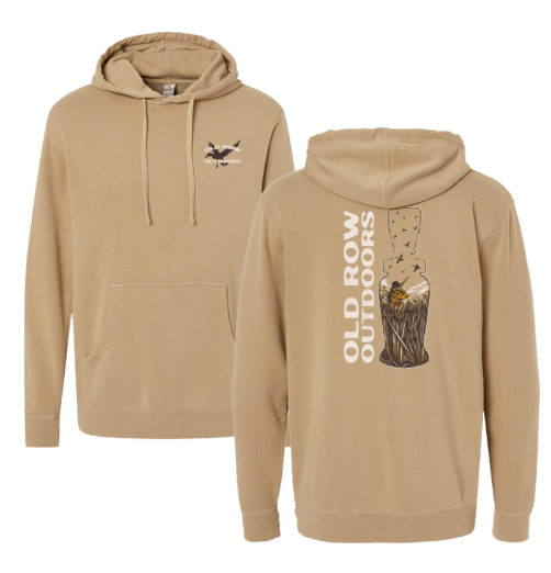 The Duck Call Pigment Dyed Hoodie, Khaki