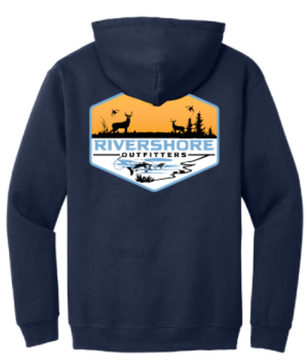 RSO Logo Hooded Sweatshirt, Navy
