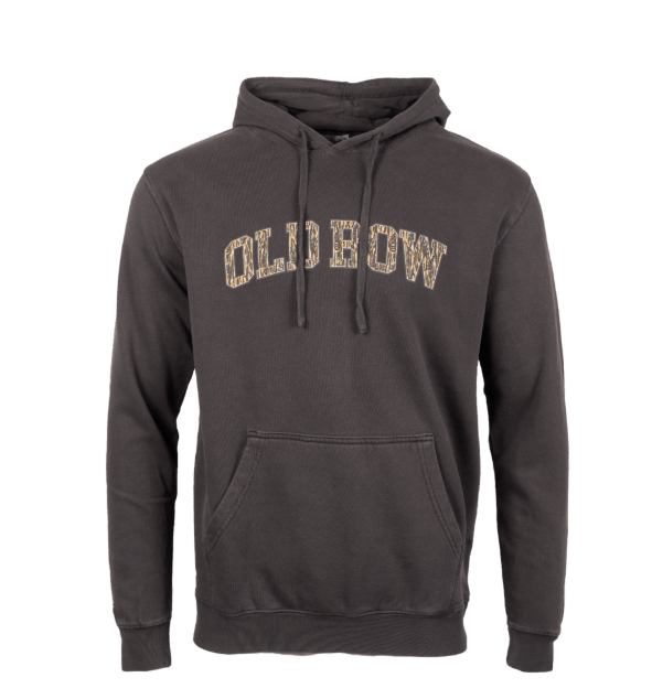 Old Row Camo Hoodie, Charcoal