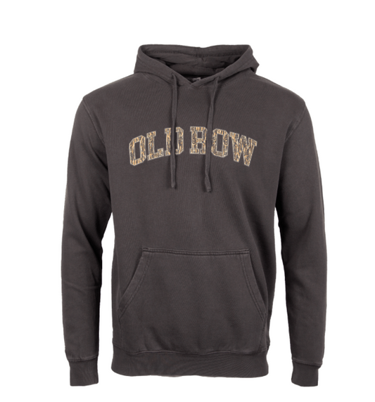 Old Row Camo Hoodie, Charcoal