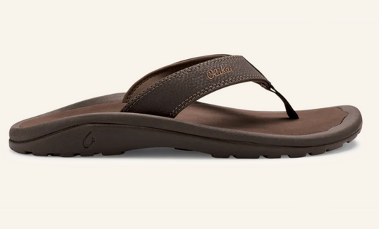 OluKai Men's 'Ohana, Dark Java/Ray