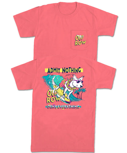 Old Row Hang Paw 2.0 Short Sleeve, Watermelon