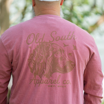 Old South Boykin Long Sleeve, Brick