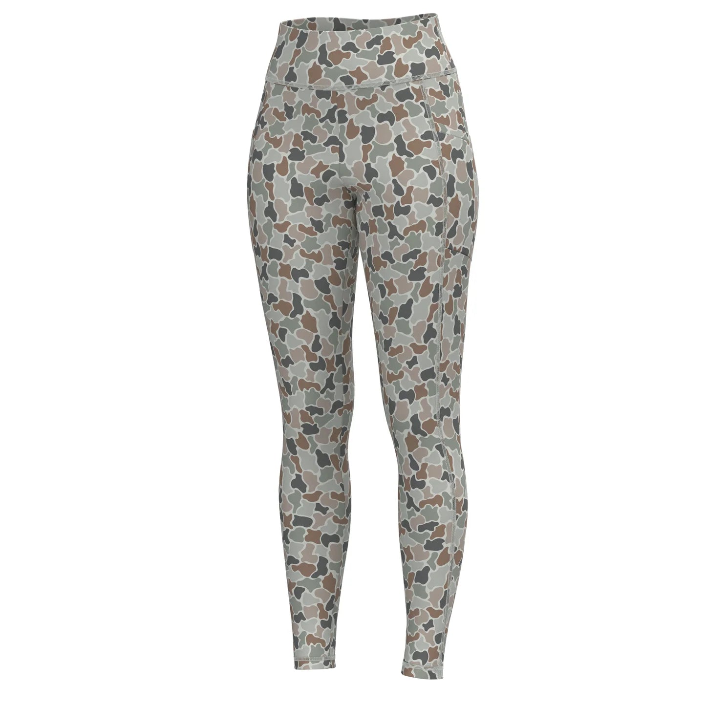Local Girl Women's Leggings, Forest Camo Flora