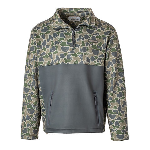 Fieldstone Backwoods Camo Quarter Zip Fleece