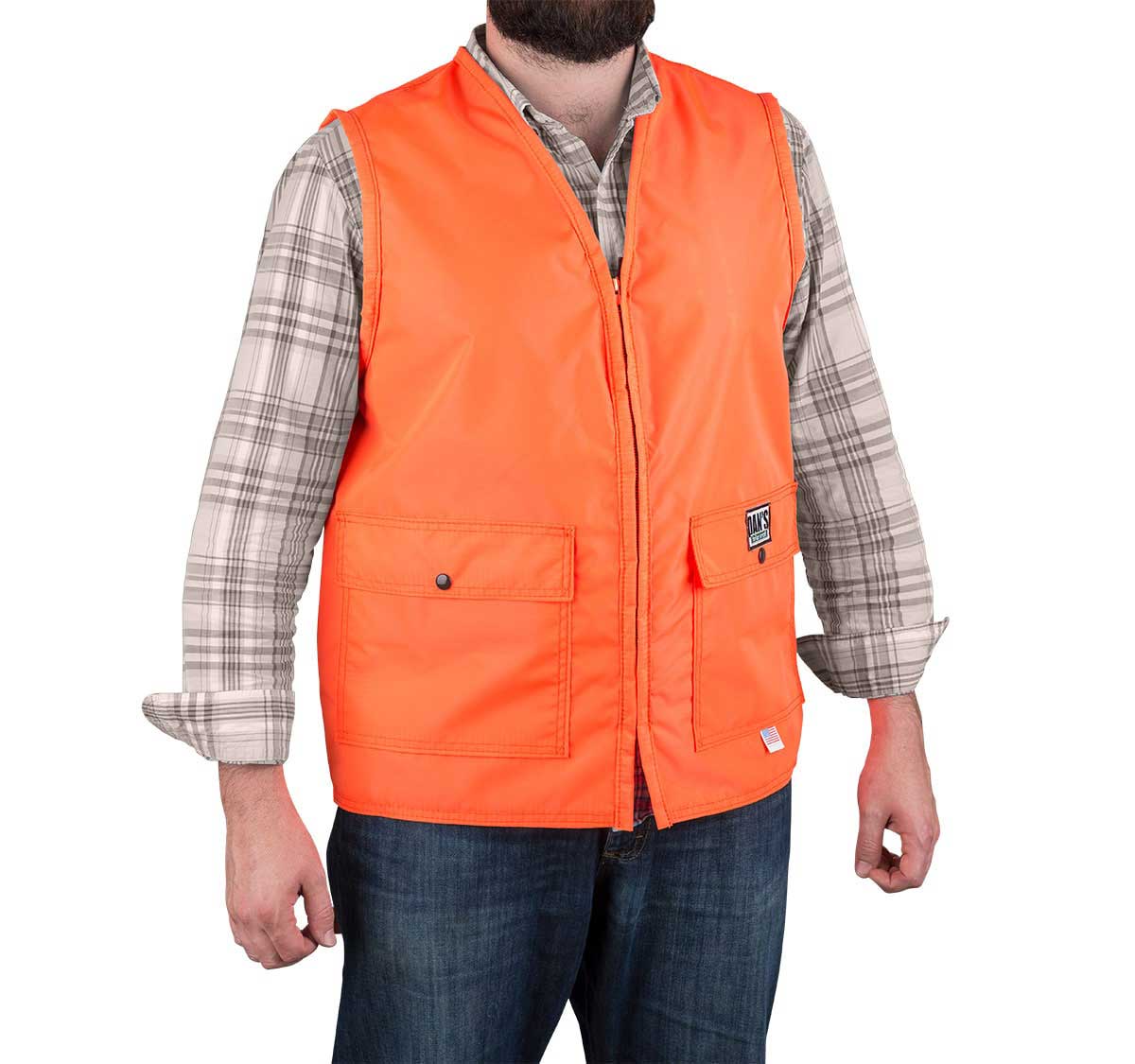 Dan's HD Blaze Orange Vest, 411