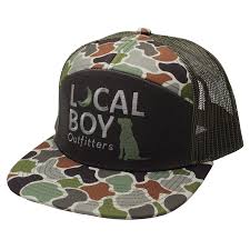 Local Moon 7 Panel Hat, Forest Camo