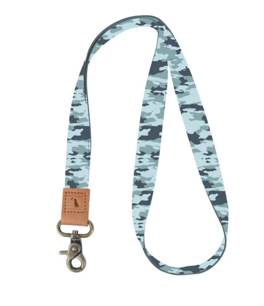 Local Boy Lanyard, Ocean Camo