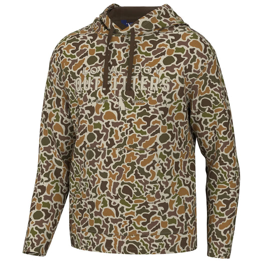 Youth Poly Fleece Printed Hoodie, Localflage Vintage