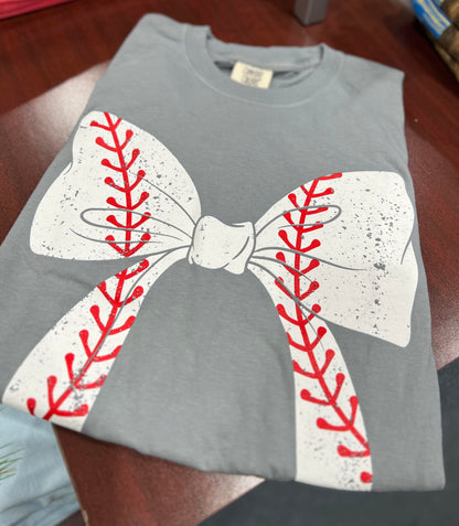 Baseball Bow Short Sleeve