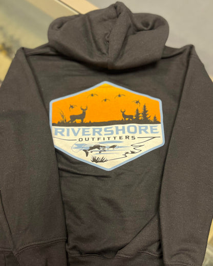 Youth Rivershore Logo Hoodie