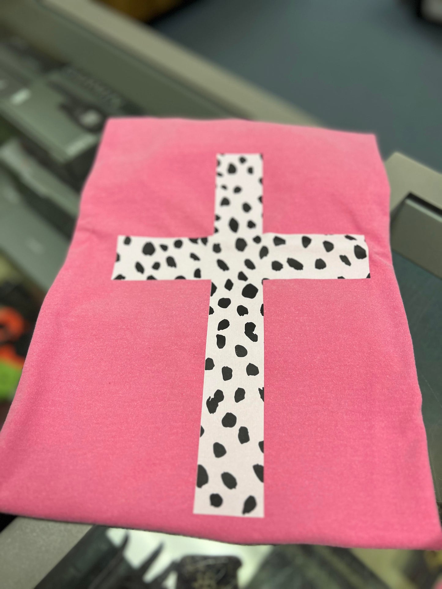 Dalmatian Cross Short Sleeve, Pinkberry