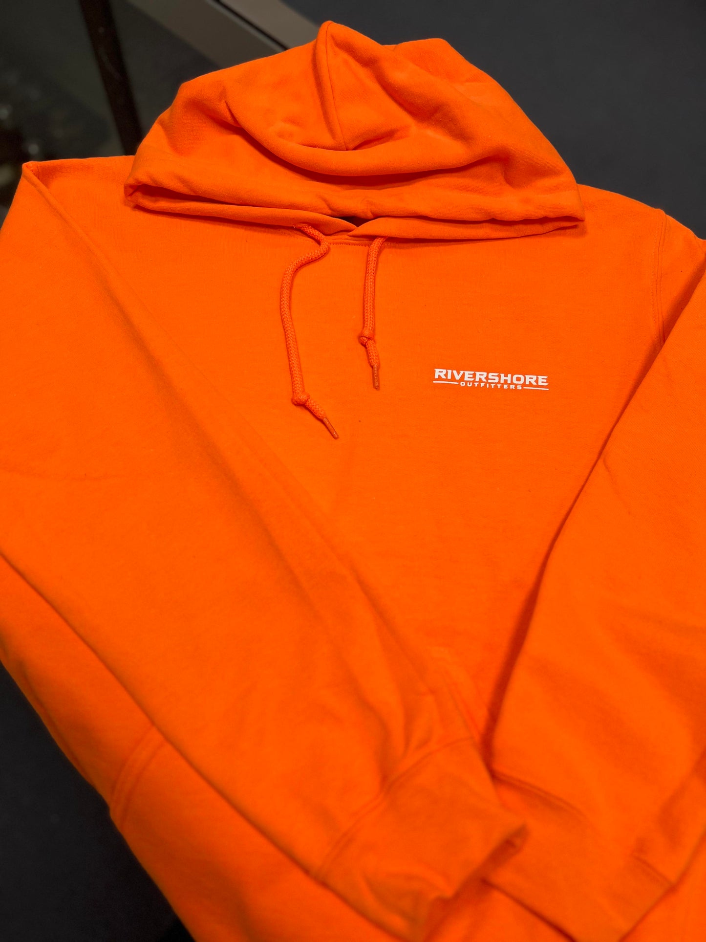 Rivershore Logo Hoodie, Safety Orange – Rivershore Outfitters