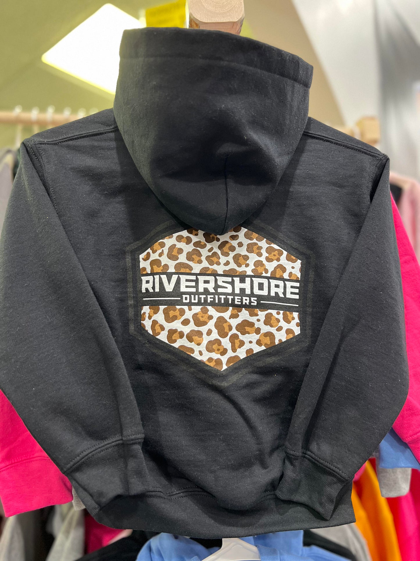 Youth RSO Leopard Logo Hooded Sweatshirt