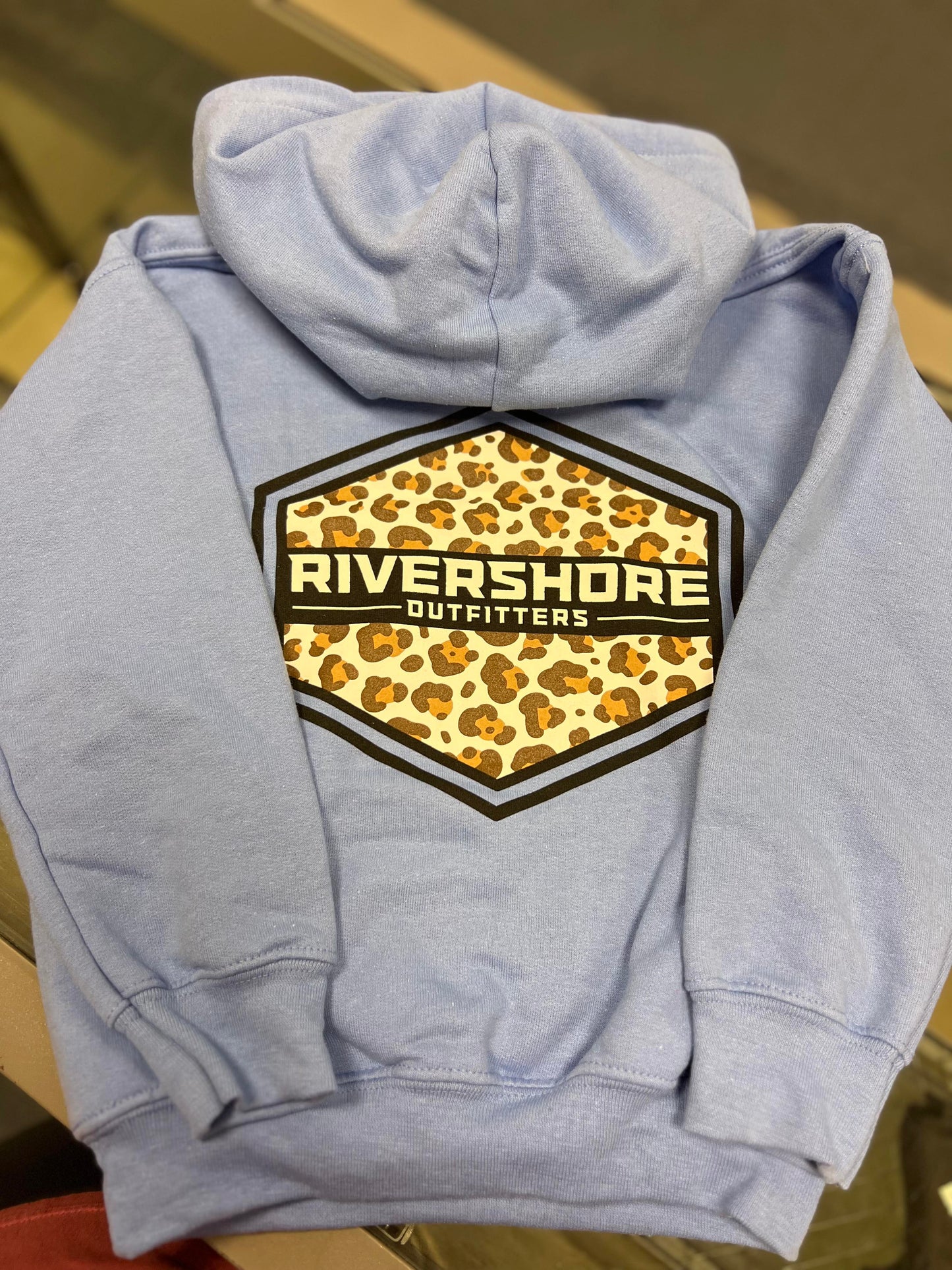 Youth RSO Leopard Logo Hooded Sweatshirt