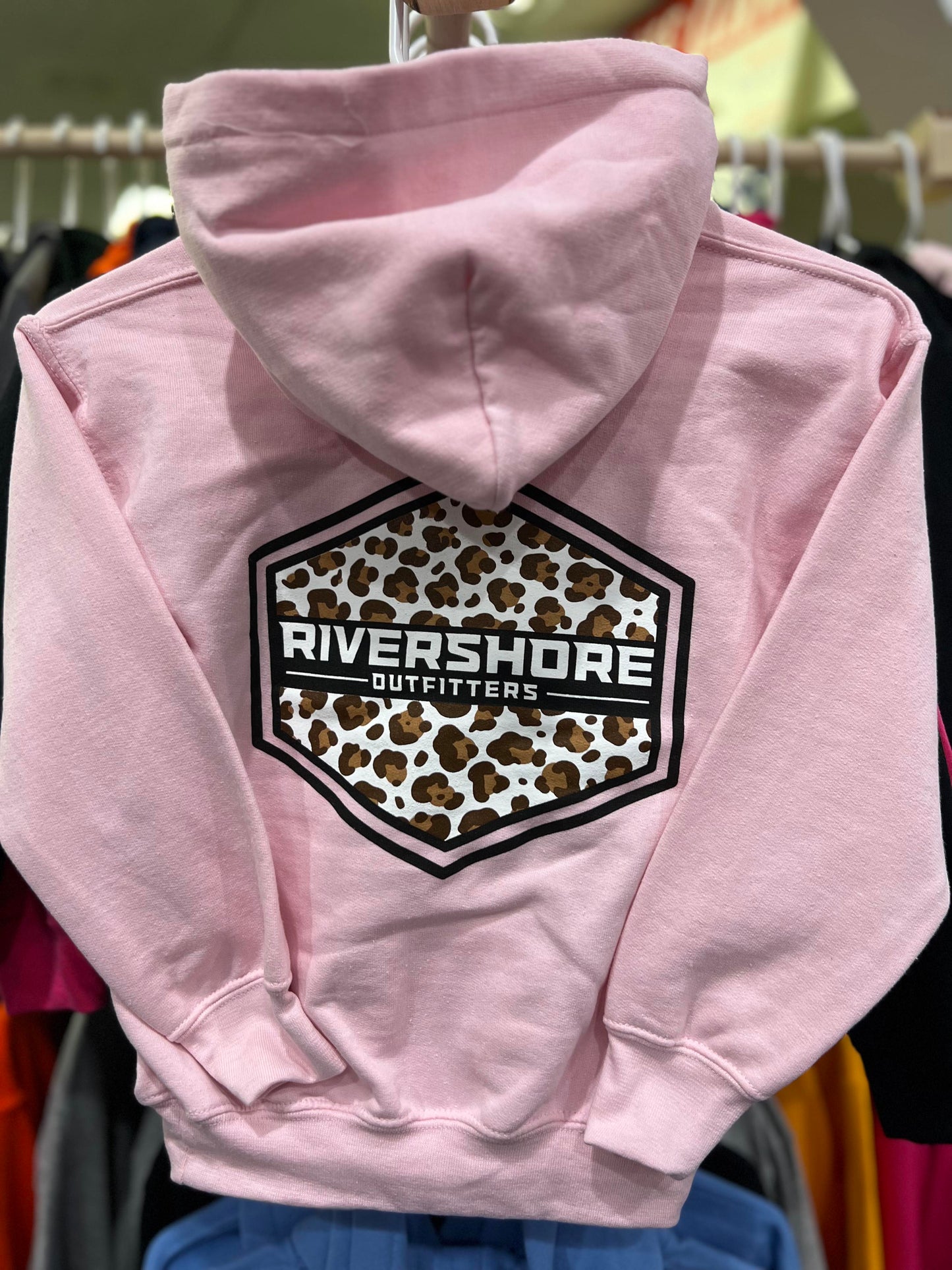 Youth RSO Leopard Logo Hooded Sweatshirt