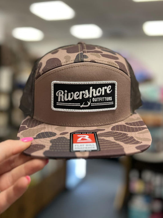 RSO Antler Patch Hat, 168 Bark Duck Camo/Brown