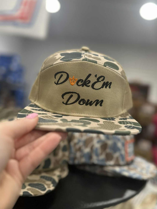 Duck ‘Em Down, 7p Old School Camo/Khaki (FF11)