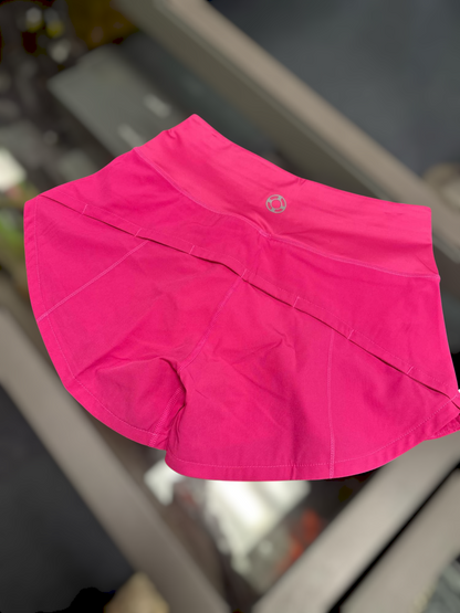 Buoy Women's Athletic Shorts, Hot Pink