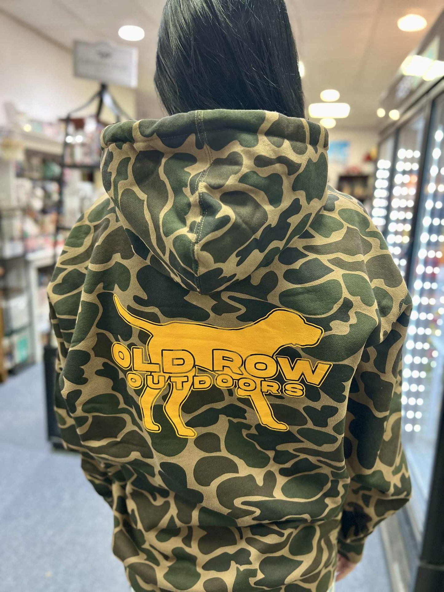 Old Row Outdoors Pointer Duck Camo Hoodie