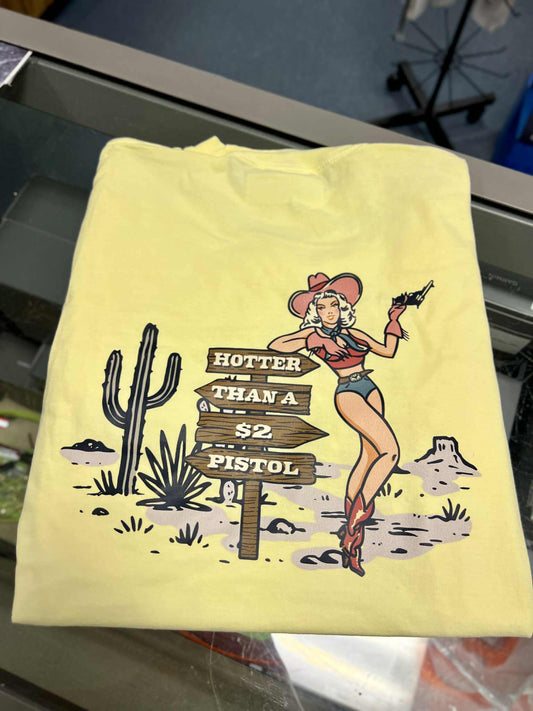 $2 Pistol Short Sleeve, Banana