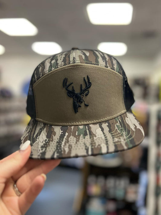 AFW Realtree Original 7 Panel Deer Logo Hat