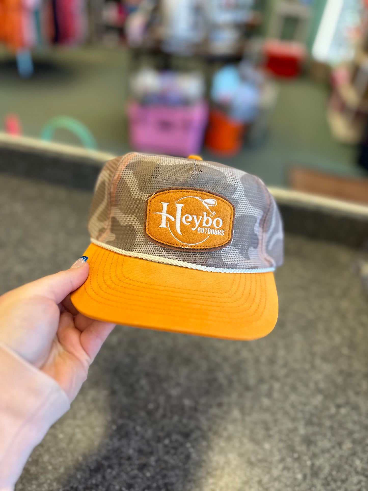 Heybo Camo Full Mesh Hat