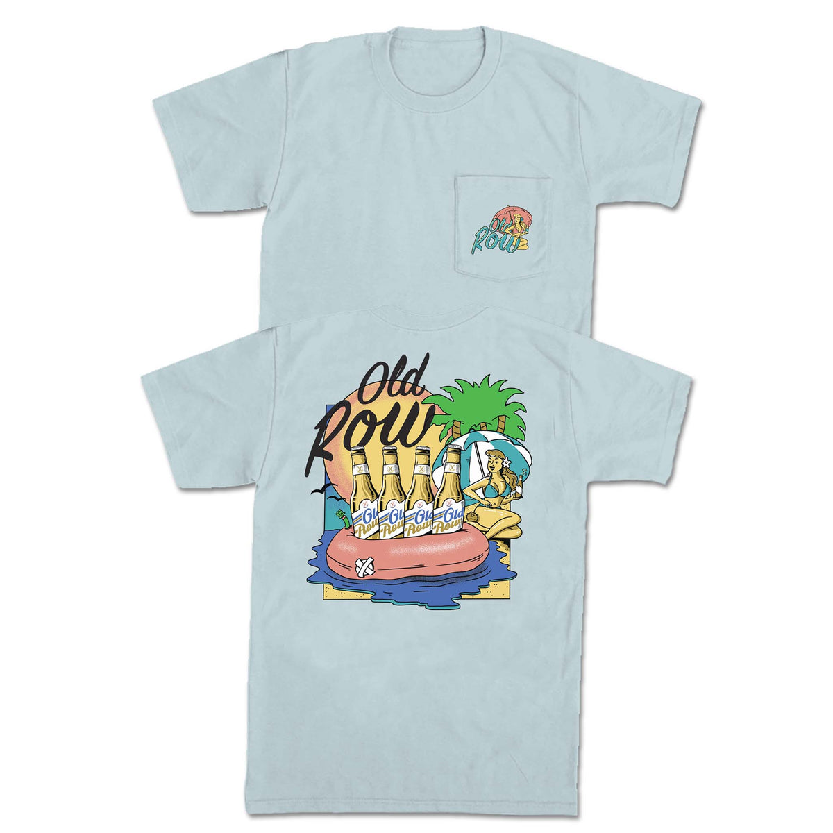 Beer Floats Pocket Tee SS