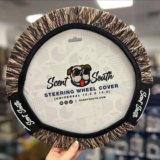 Steering Wheel Cover, Shadow Grass Camo