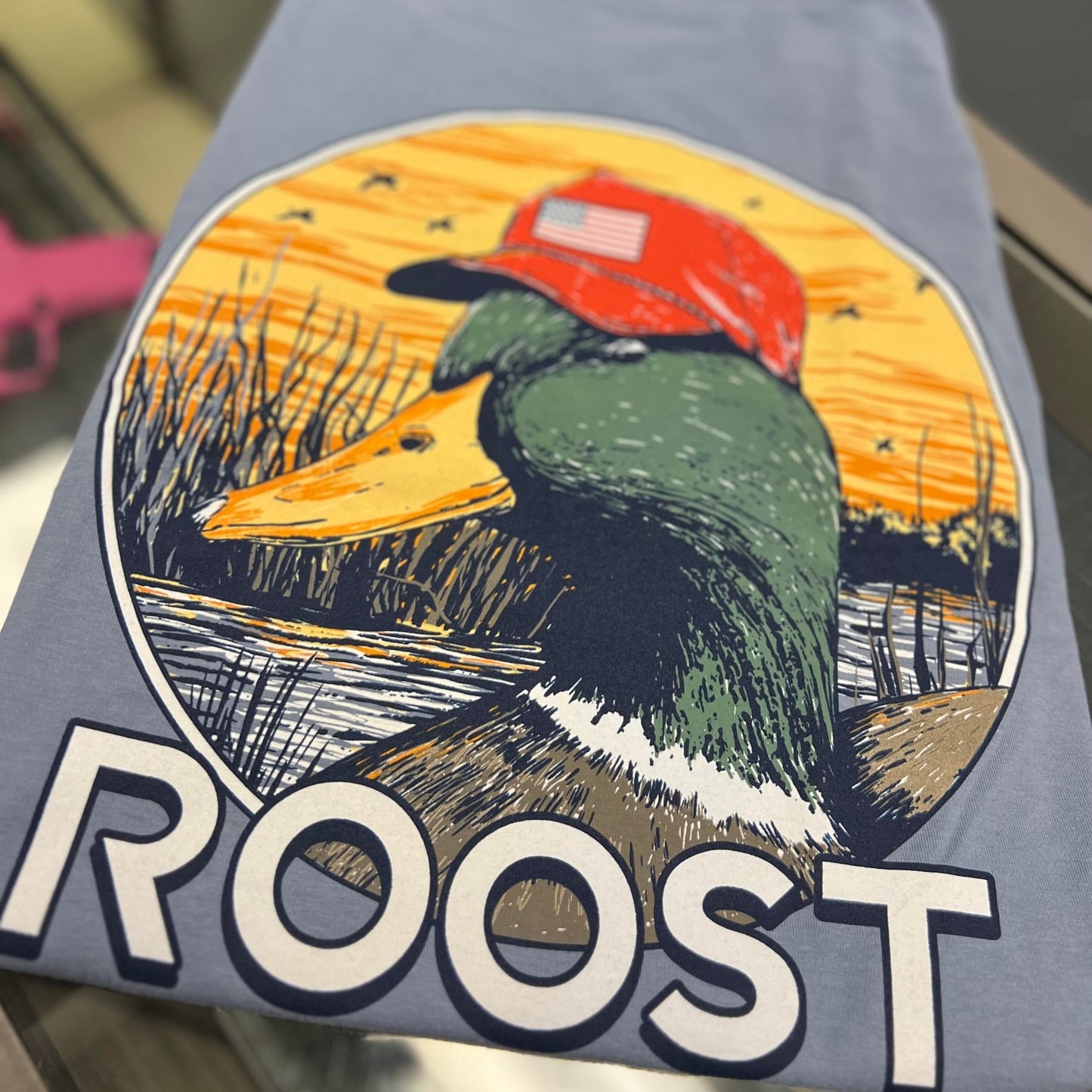 Roost Duck w/ Hat, Short Sleeve