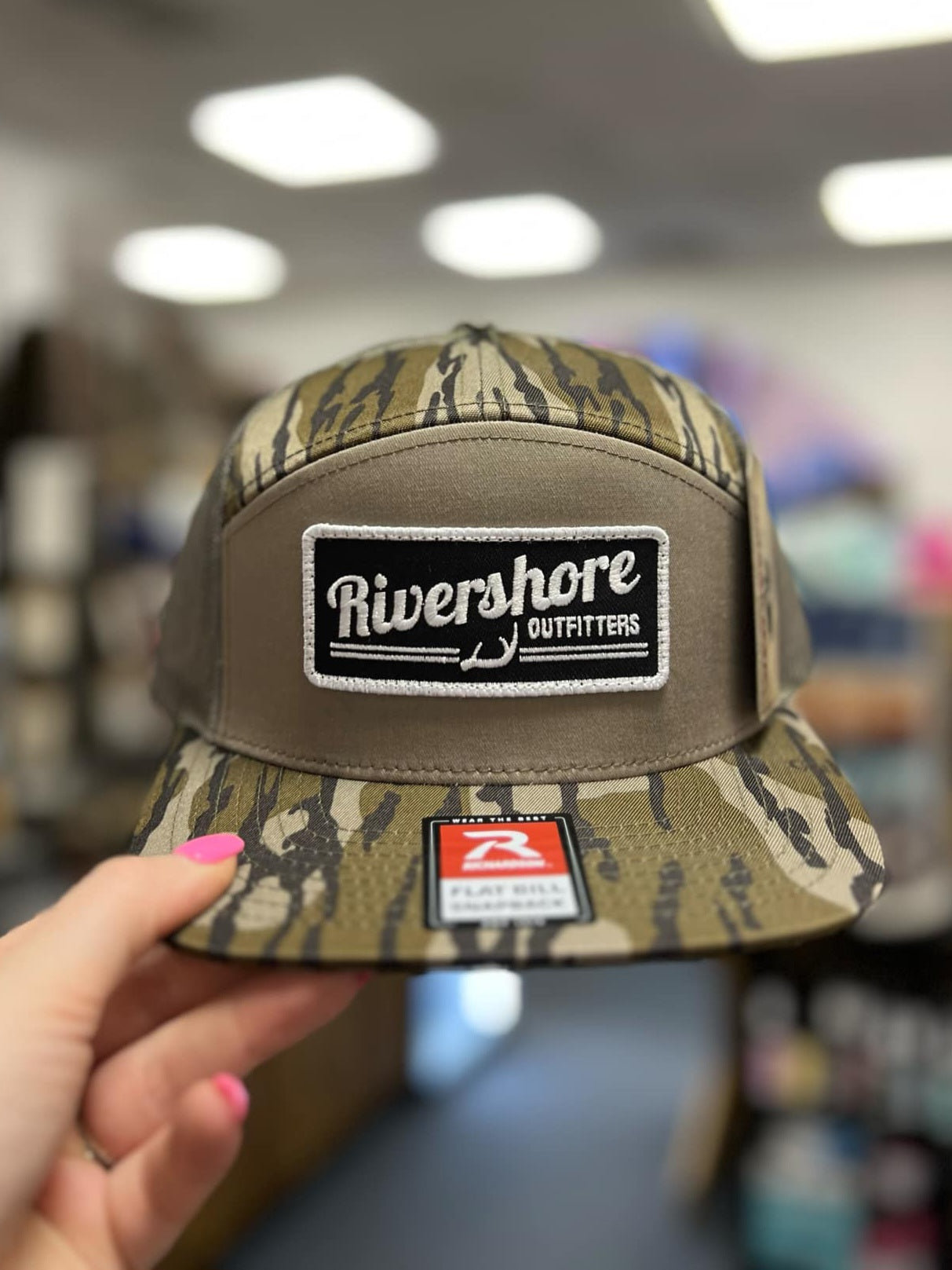 RSO Antler Patch Hat, 168 Bottomland Camo/Loden