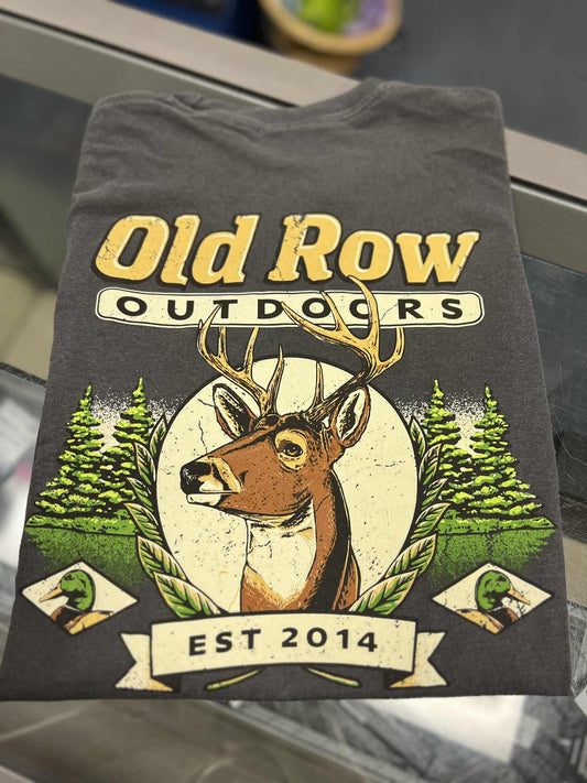 Old Row Outdoors Deer Pocket Tee, Pepper