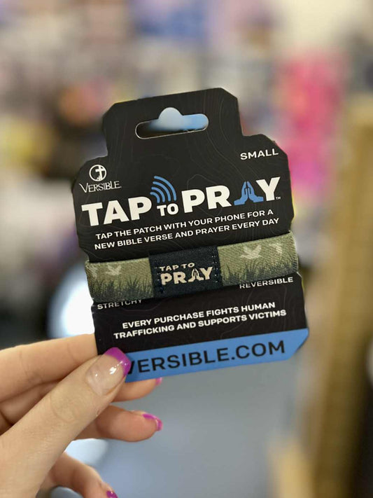 Tap To Pray, Wristband, Watertfowl Camo