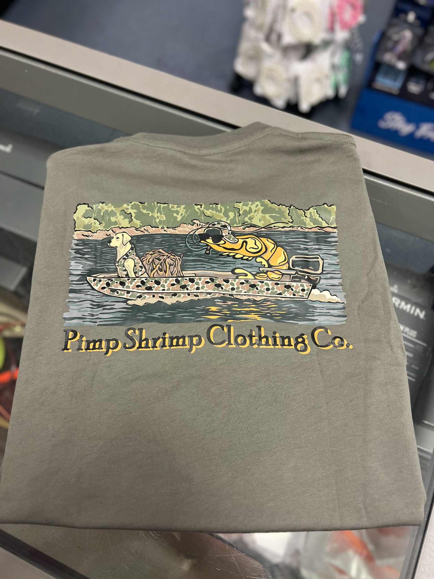 Jon Boat Short Sleeve, Charcoal